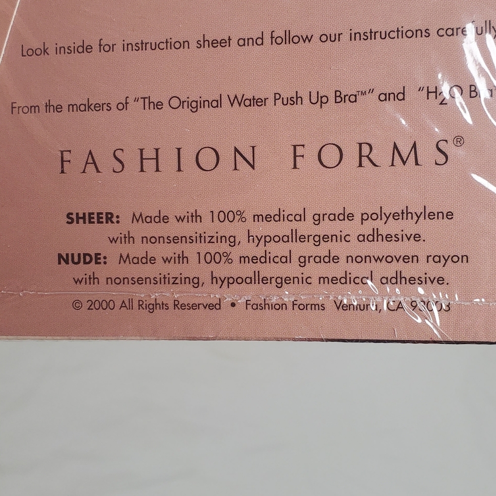 Fashion Forms C Cup In Nude Adhesive Bra - Picture 2 of 8